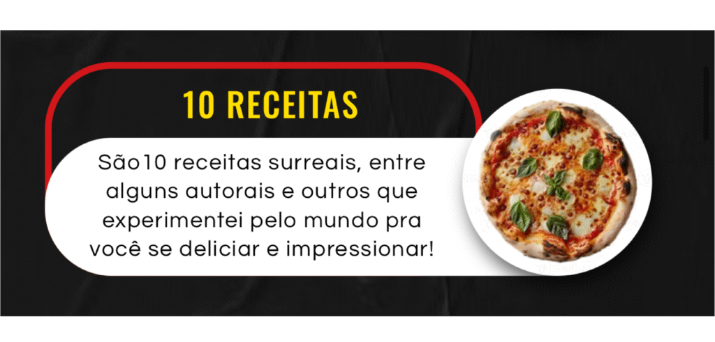 receita pizza em casa