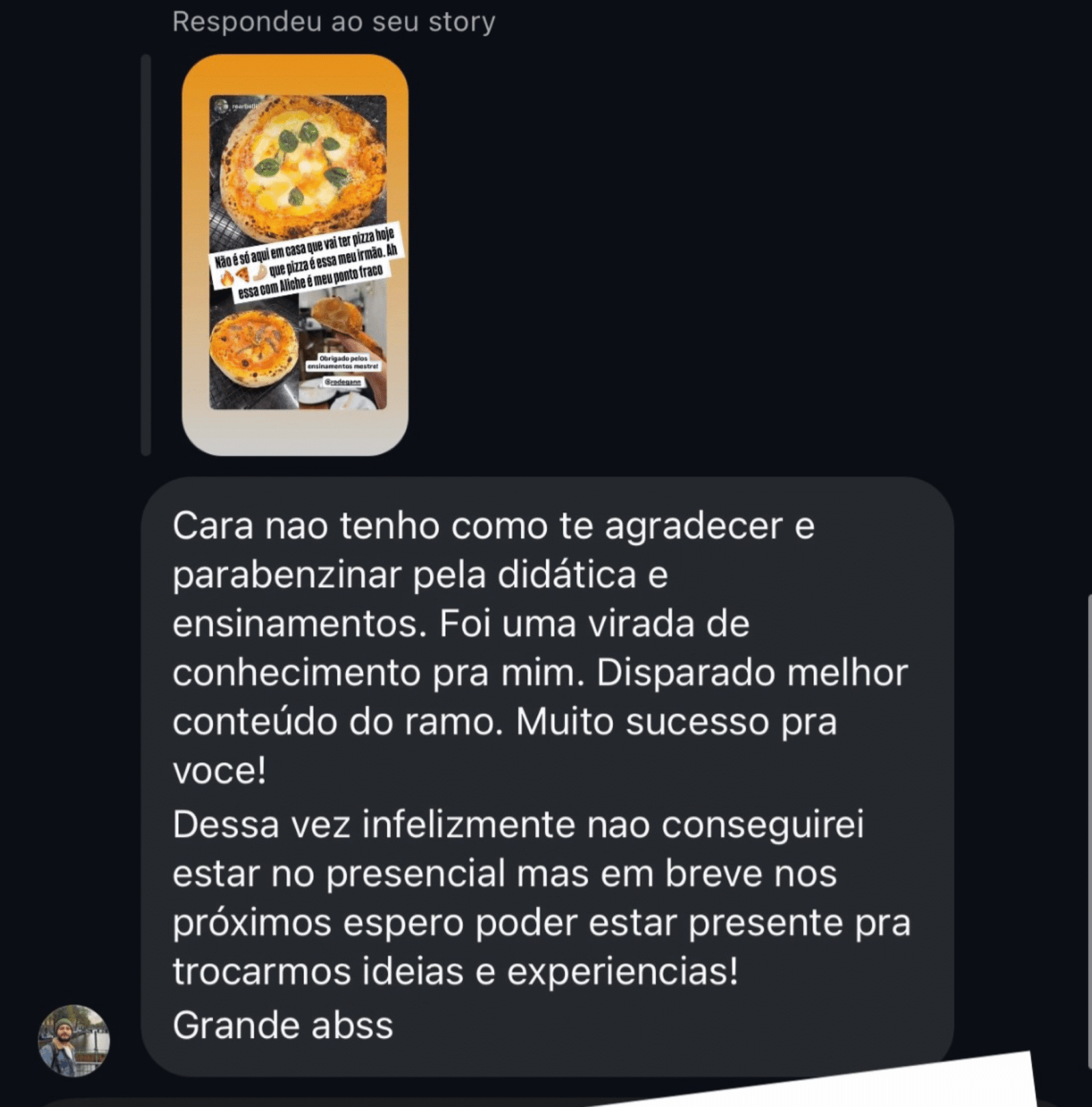 Depoimentos Degan Pizza Club