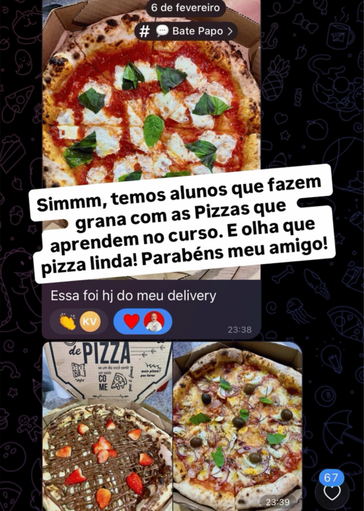 Depoimentos Degan Pizza Club